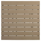Fairen Trail - Square Counter TBL w/Umb OPT - Black / Driftwood
