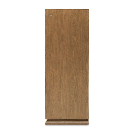Portrait - 5-Drawer Chest With LED Lights - Sienna Brown