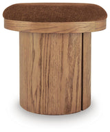 Lewisen - Accent Ottoman - Clay