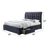 Drorit - Bed w/Storage