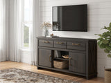 Brazen Valley - TV Stand With Fireplace Option