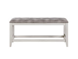 Richland - Counter Height Bench - White