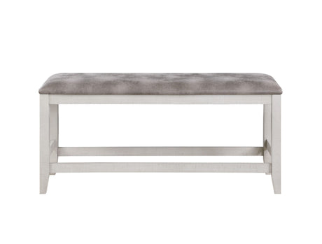 Richland - Counter Height Bench - White