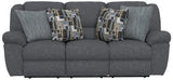 Trifecta - Sofa With 3 Recliners and Drop Down Table
