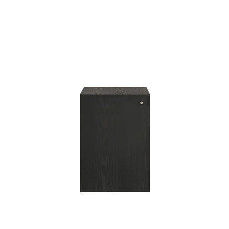 Asher - Nightstand With LED Light - Smoke