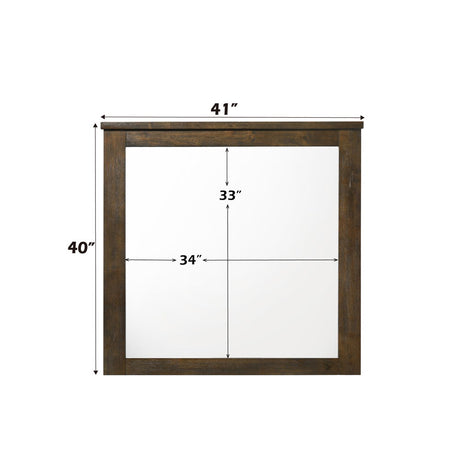 Merrilee - Mirror - Oak