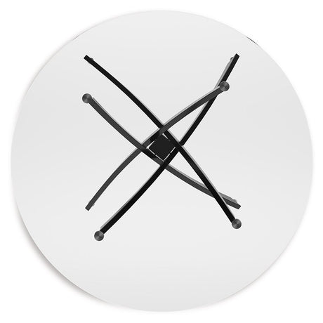Pharwynn - Round Dining Room Table - Black