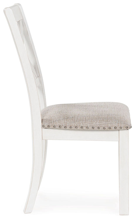 Robbinsdale - Dining Upholstered Side Chair (Set of 2) - Antique White