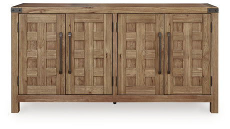 Ridgester - Dining Room Server - Light Brown