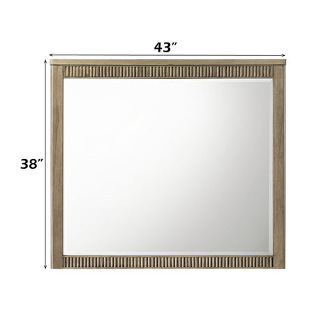 Lakkari - Mirror - Antique Oak
