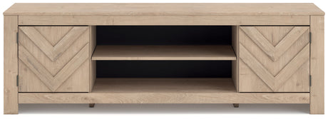 Cayboni - LG TV Stand With Fireplace Option