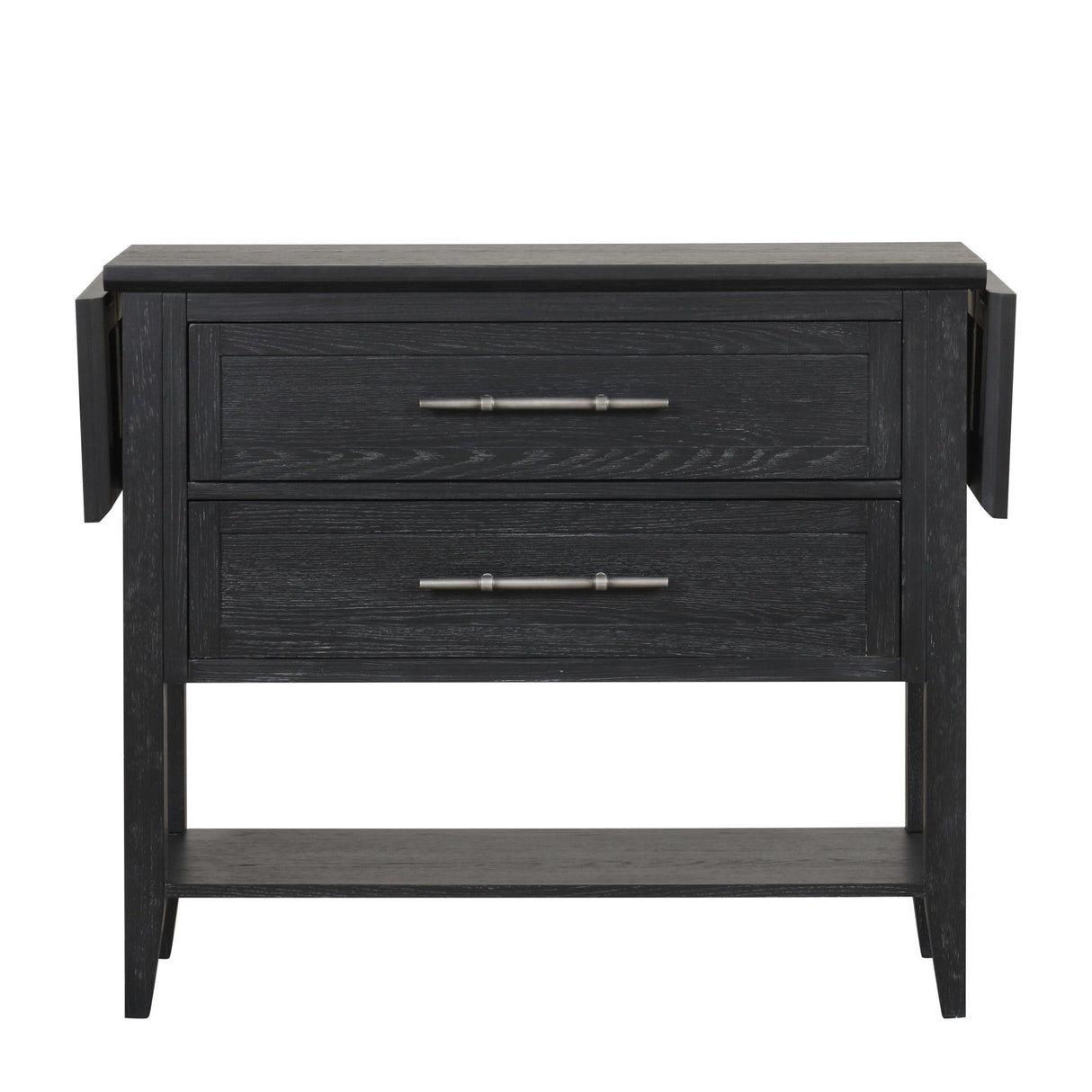 Sable Crest - Drop Leaf Server - Black