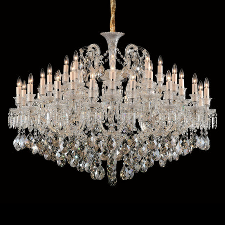 Michael Amini Lighting - Chambord 37-Light Traditional Crystal Chandelier - Clear
