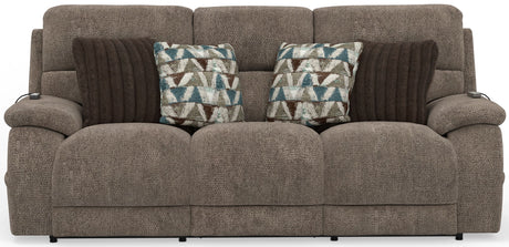 Joya - Power Headrest Power LayFlat Reclining Sofa With CR3 Heat/Massage/Lumbar/ZG