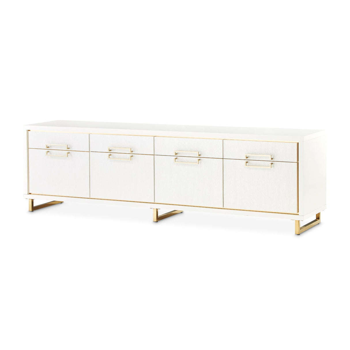 Palm Gate - Media Cabinet - Cloud White